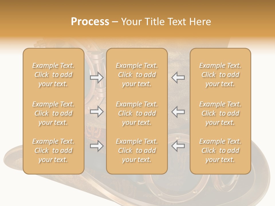 Worn Top Hat Punk PowerPoint Template