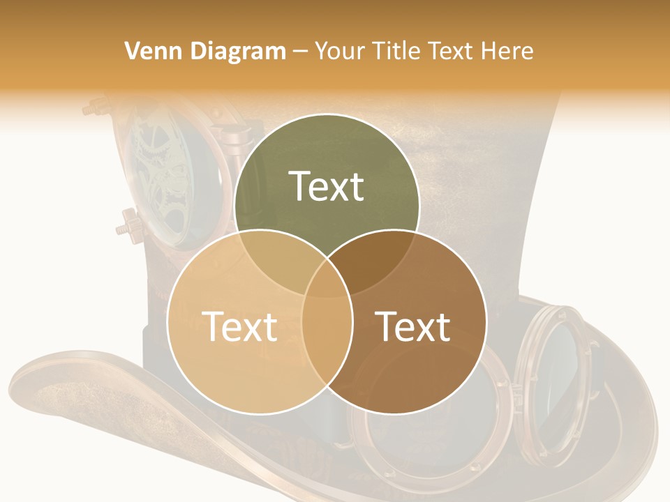 Worn Top Hat Punk PowerPoint Template