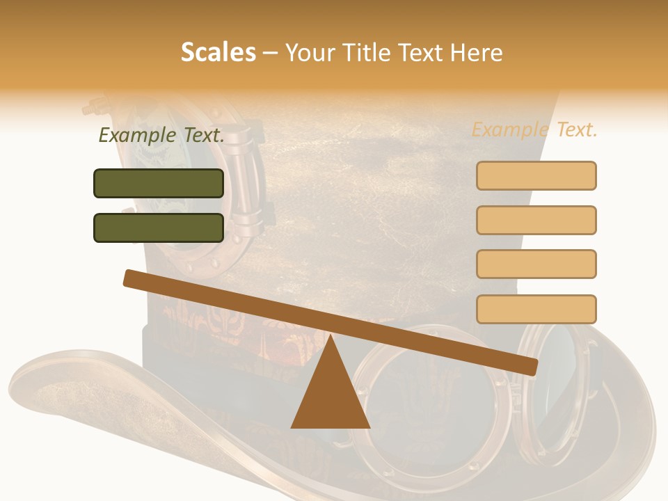 Worn Top Hat Punk PowerPoint Template