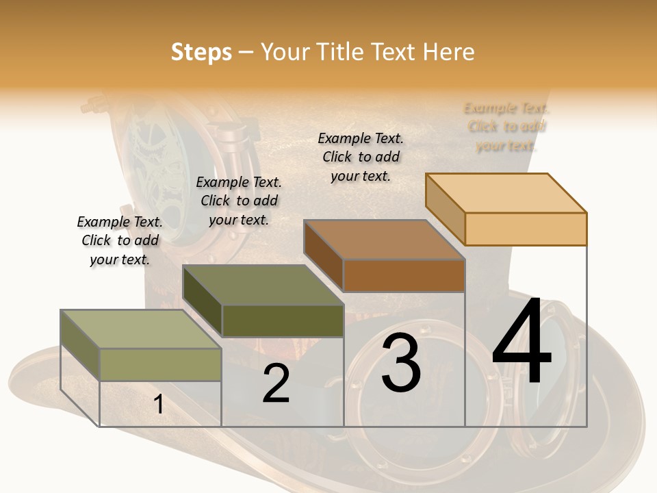 Worn Top Hat Punk PowerPoint Template