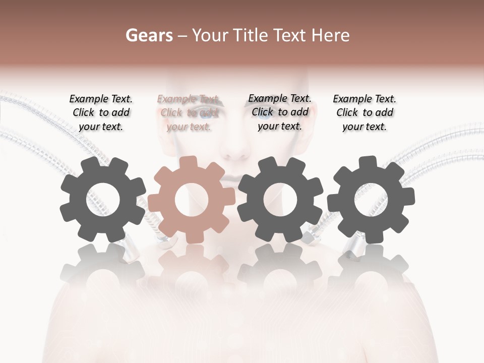 Wedding Beautiful Computer PowerPoint Template