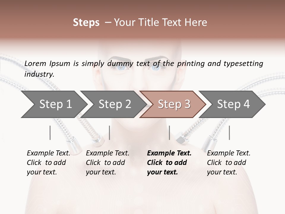Wedding Beautiful Computer PowerPoint Template