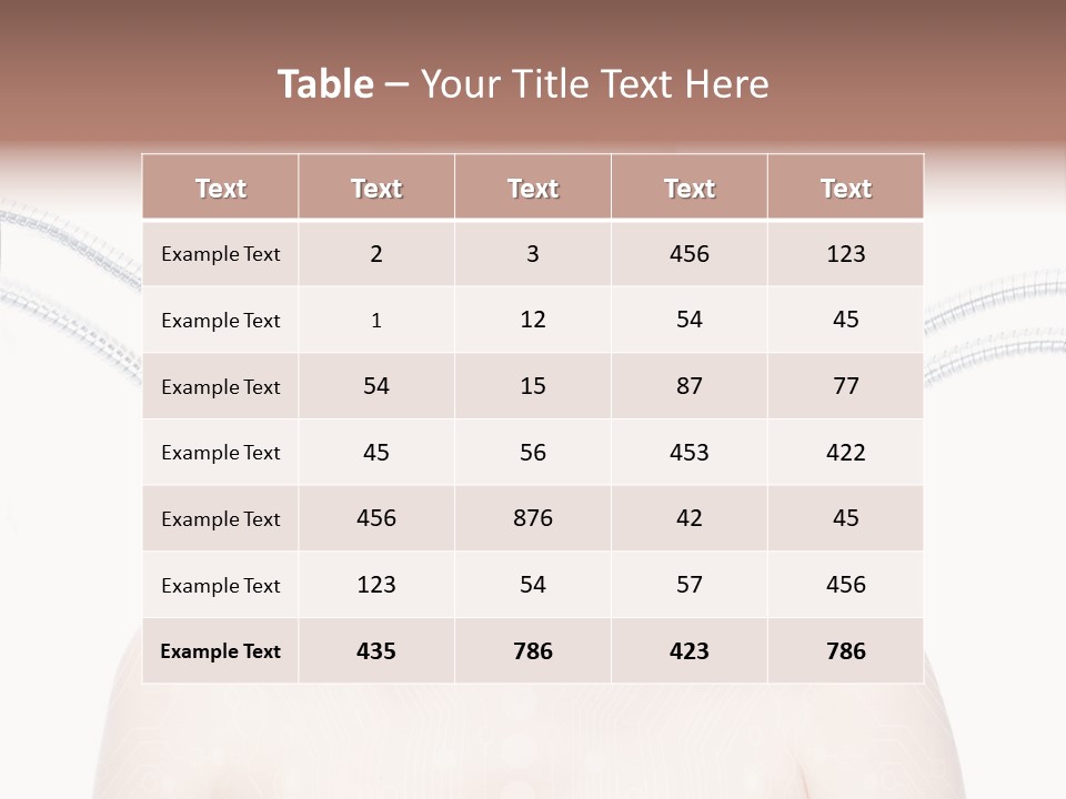 Wedding Beautiful Computer PowerPoint Template