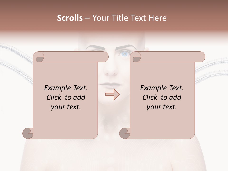 Wedding Beautiful Computer PowerPoint Template
