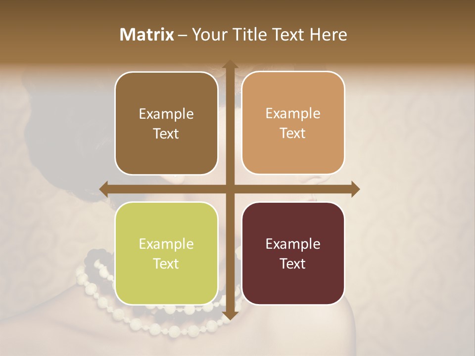 Celebrate Retro Caucasian PowerPoint Template