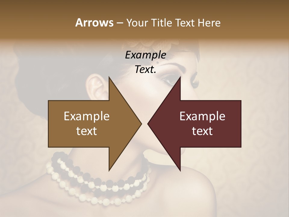 Celebrate Retro Caucasian PowerPoint Template