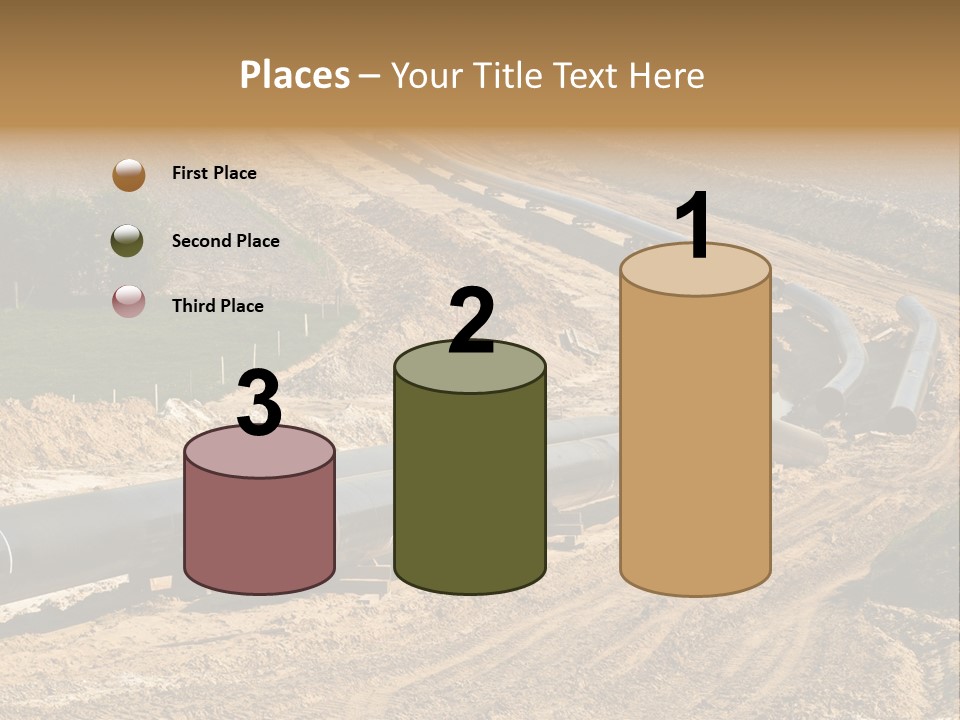 Transport Energetic Gas PowerPoint Template