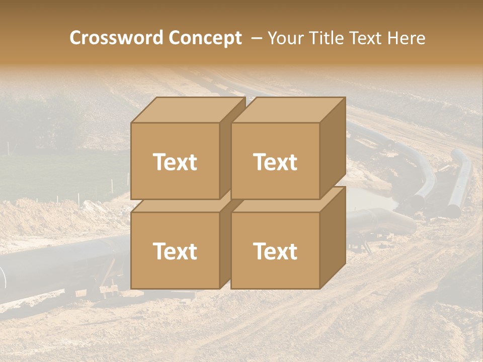Transport Energetic Gas PowerPoint Template