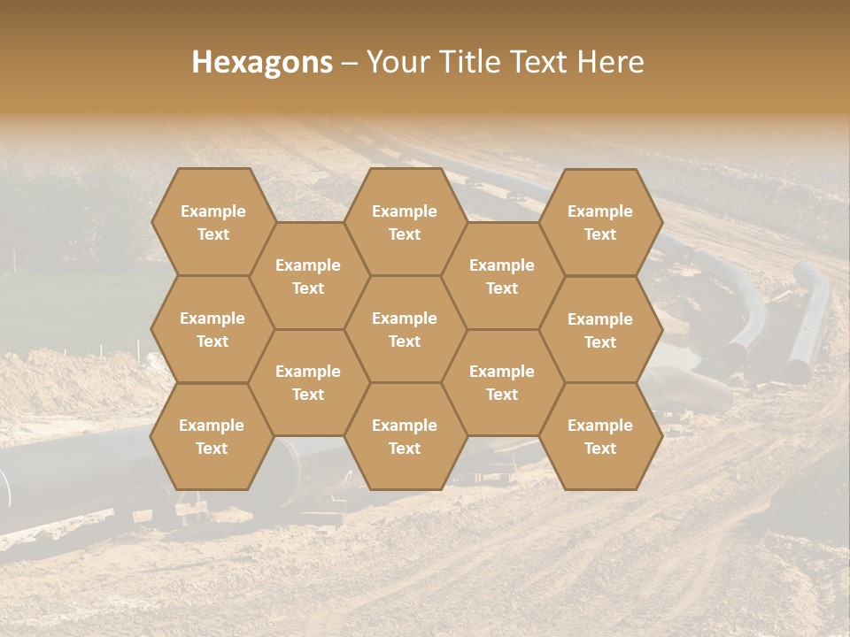 Transport Energetic Gas PowerPoint Template