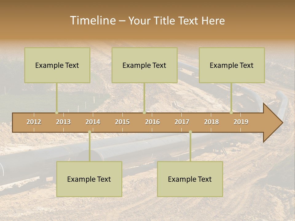 Transport Energetic Gas PowerPoint Template