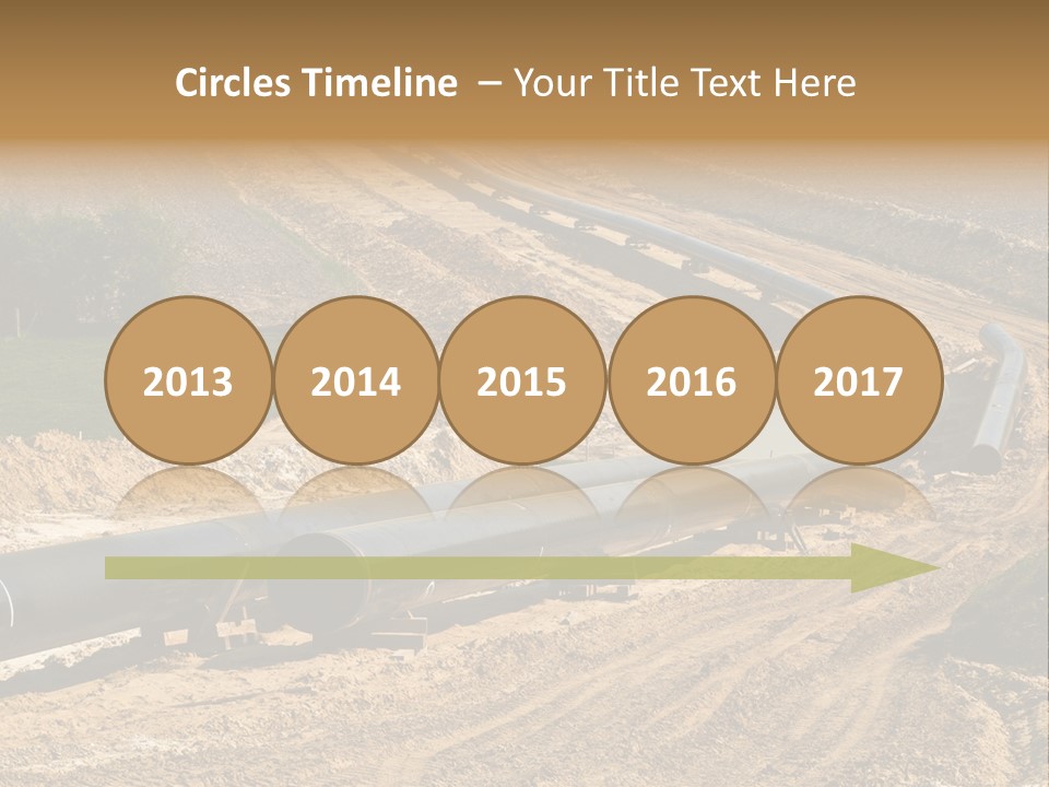 Transport Energetic Gas PowerPoint Template