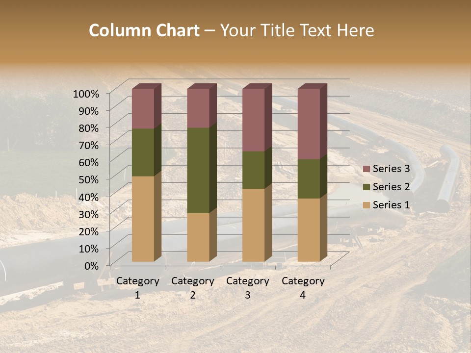 Transport Energetic Gas PowerPoint Template