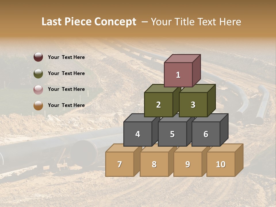 Transport Energetic Gas PowerPoint Template