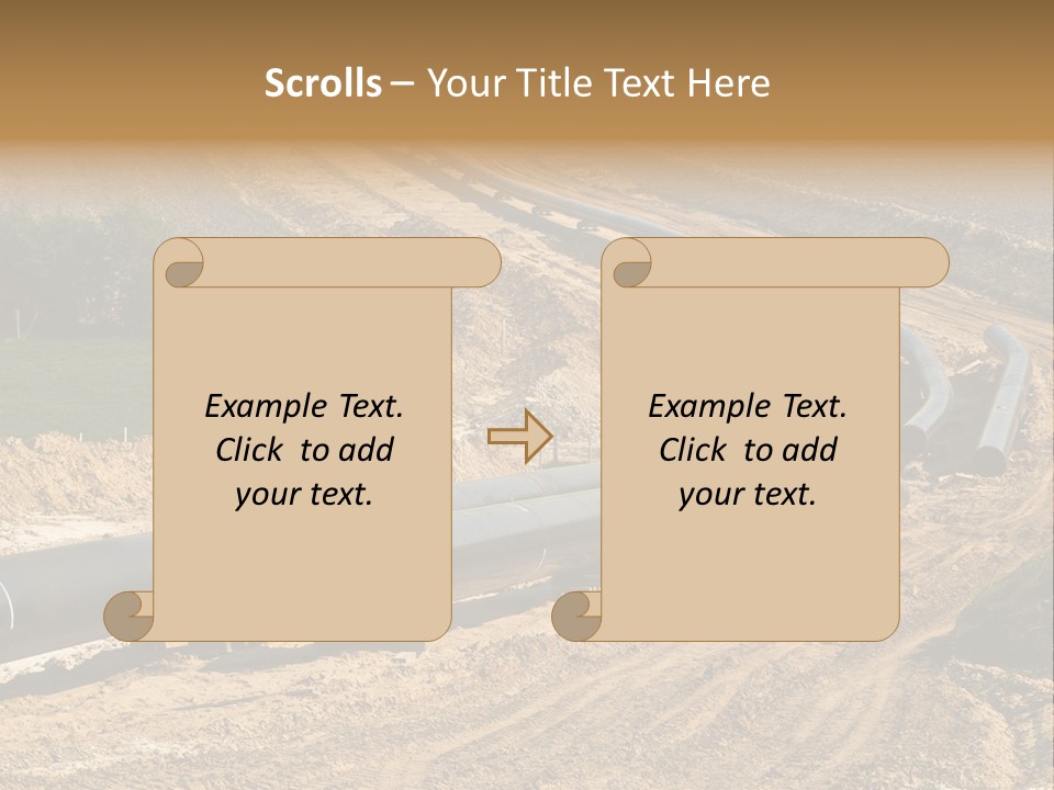 Transport Energetic Gas PowerPoint Template
