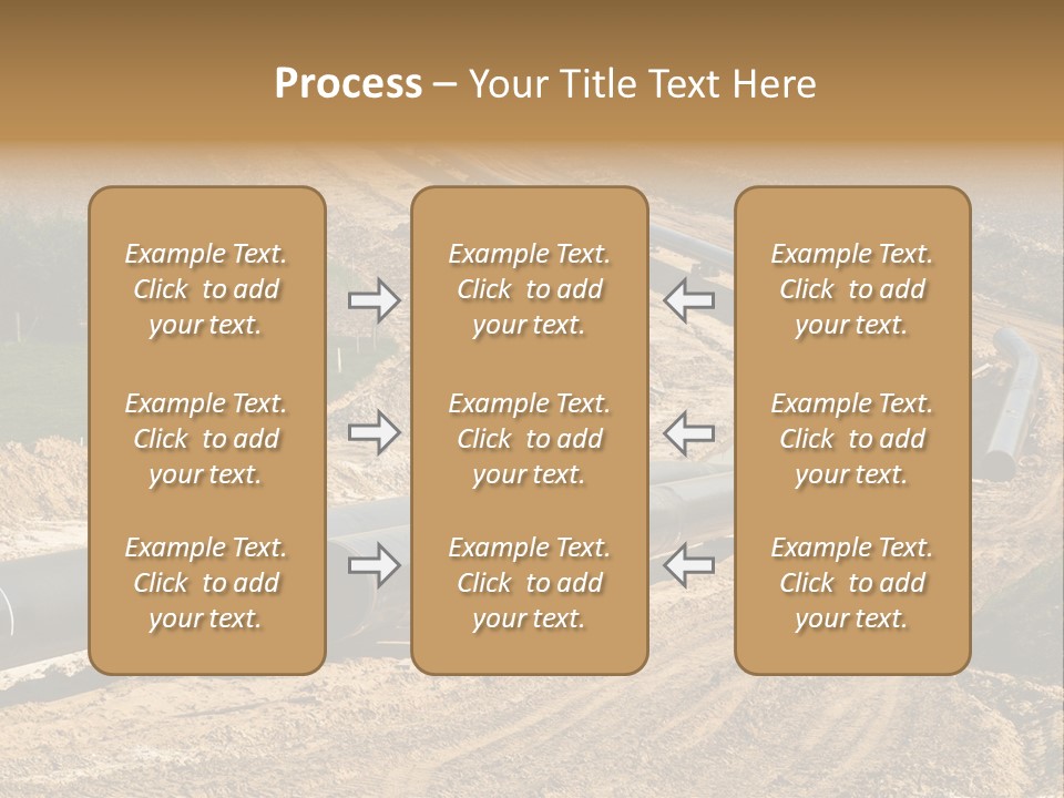 Transport Energetic Gas PowerPoint Template