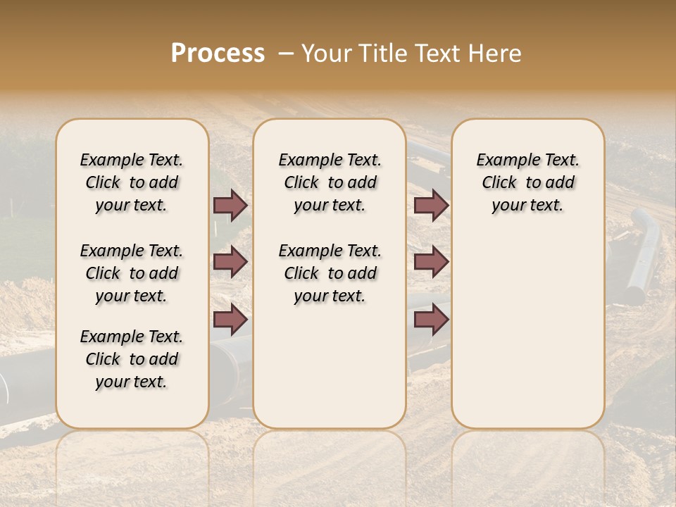 Transport Energetic Gas PowerPoint Template