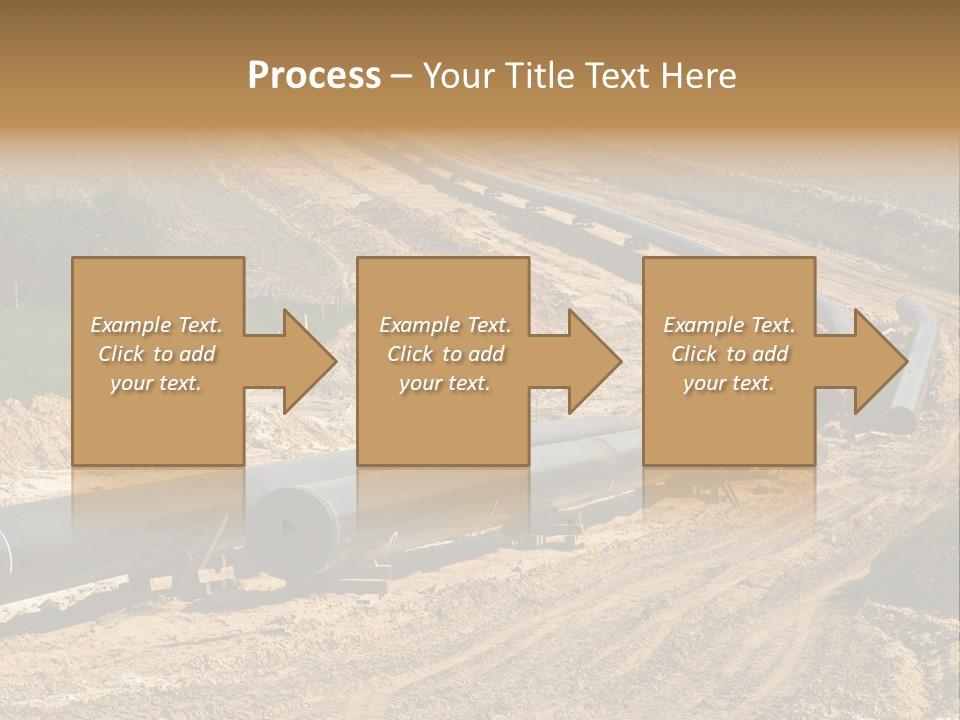 Transport Energetic Gas PowerPoint Template