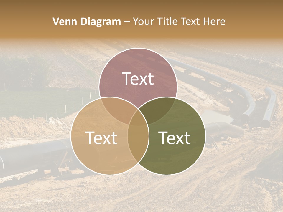 Transport Energetic Gas PowerPoint Template