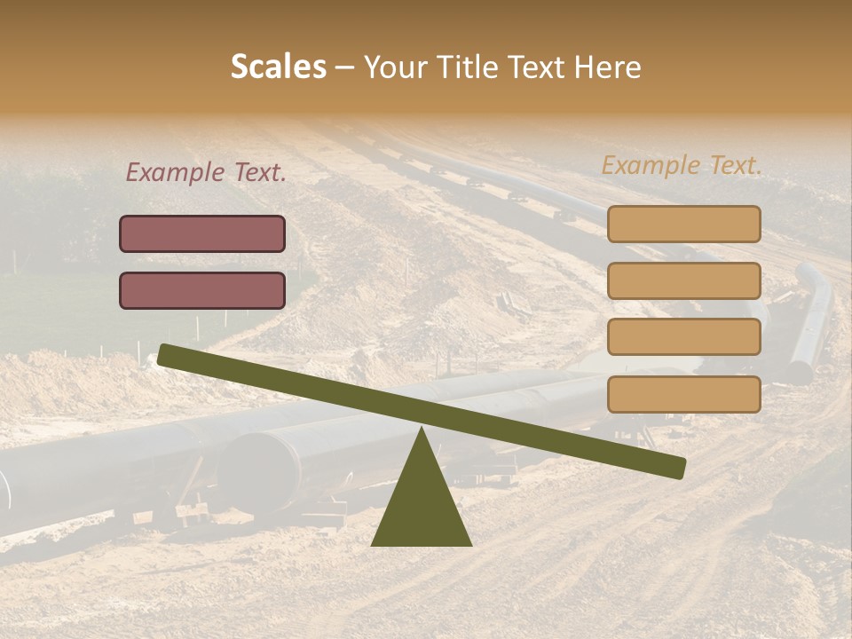 Transport Energetic Gas PowerPoint Template