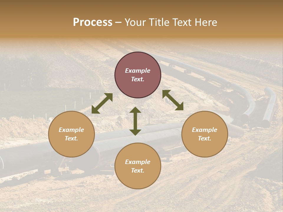 Transport Energetic Gas PowerPoint Template
