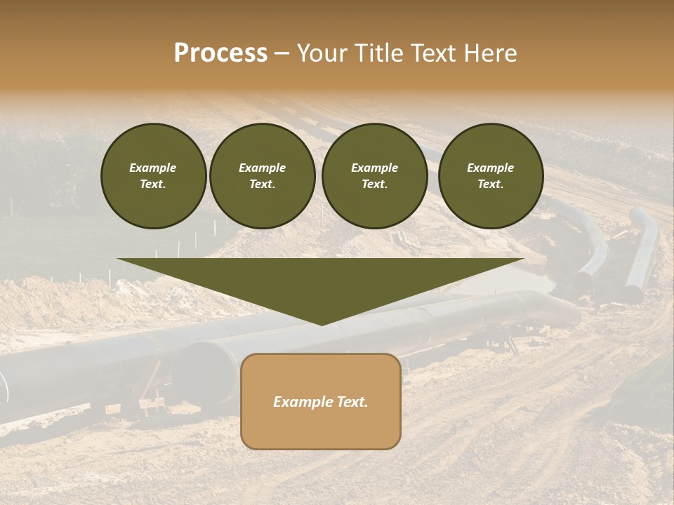 Transport Energetic Gas PowerPoint Template
