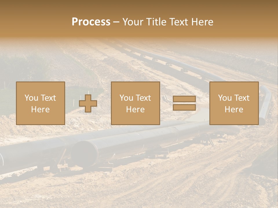 Transport Energetic Gas PowerPoint Template