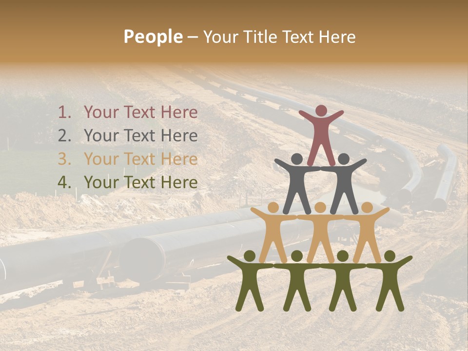 Transport Energetic Gas PowerPoint Template