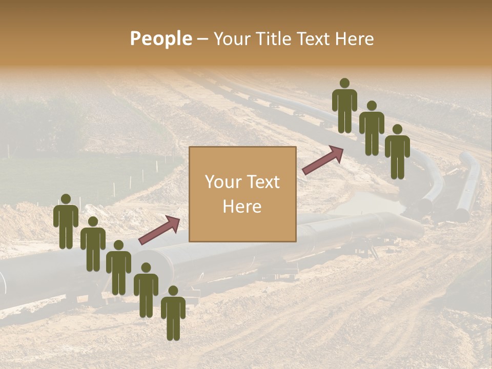 Transport Energetic Gas PowerPoint Template