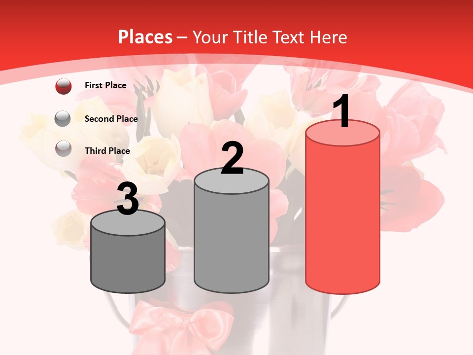 Colour Decorative Floral PowerPoint Template