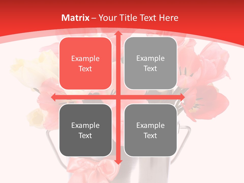 Colour Decorative Floral PowerPoint Template