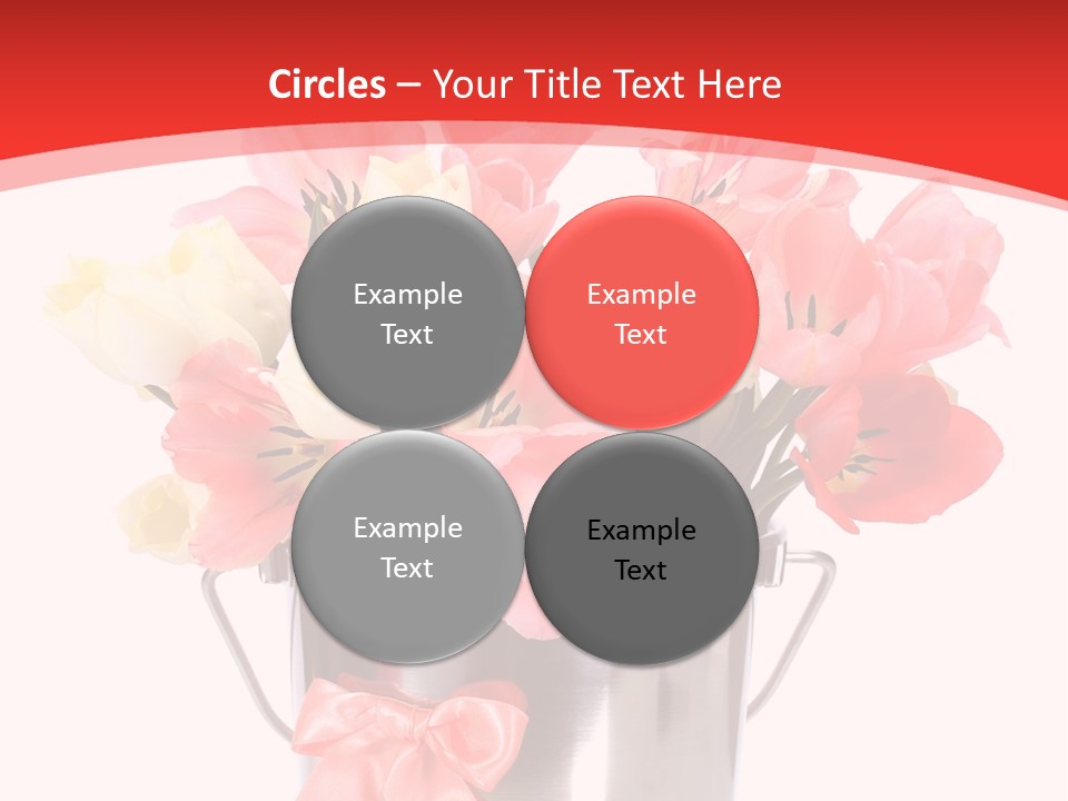 Colour Decorative Floral PowerPoint Template