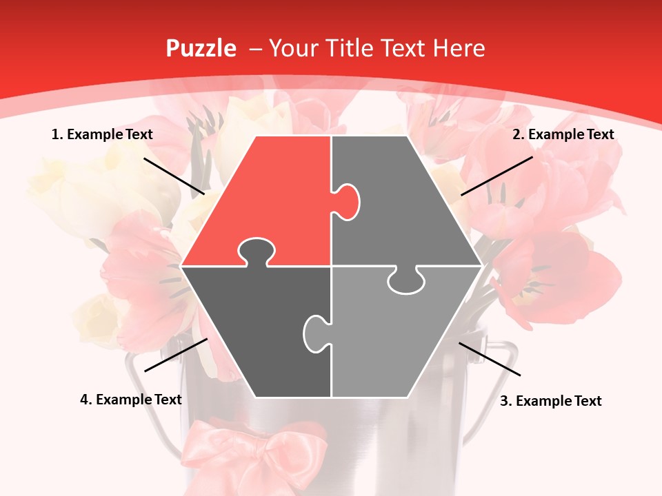 Colour Decorative Floral PowerPoint Template