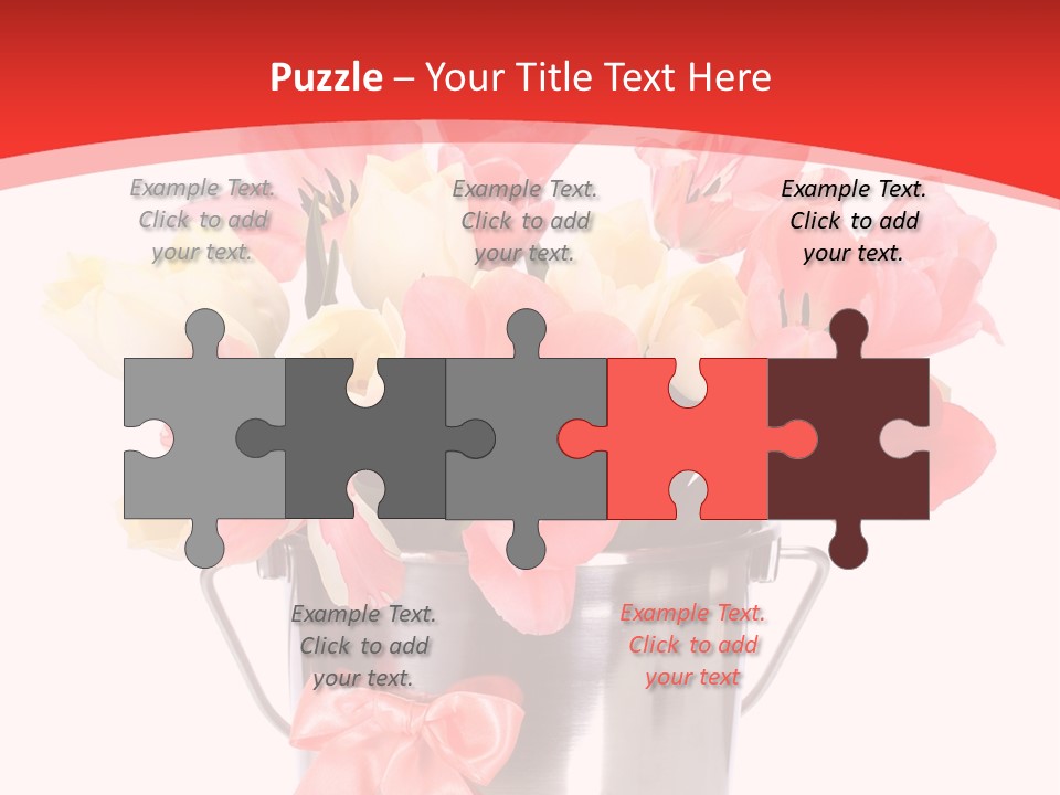 Colour Decorative Floral PowerPoint Template