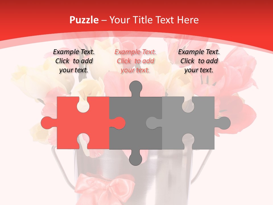 Colour Decorative Floral PowerPoint Template