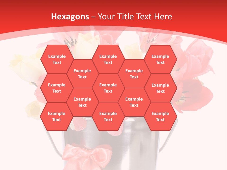 Colour Decorative Floral PowerPoint Template