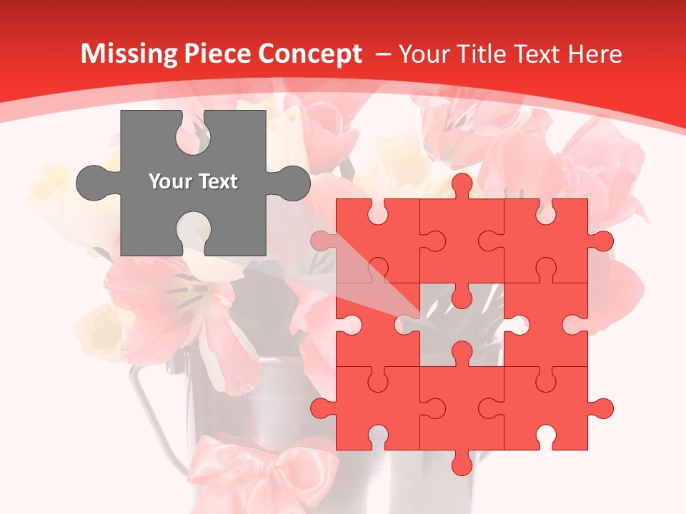 Colour Decorative Floral PowerPoint Template