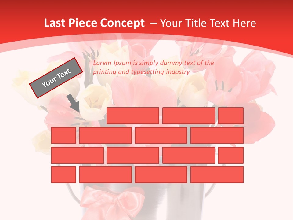 Colour Decorative Floral PowerPoint Template