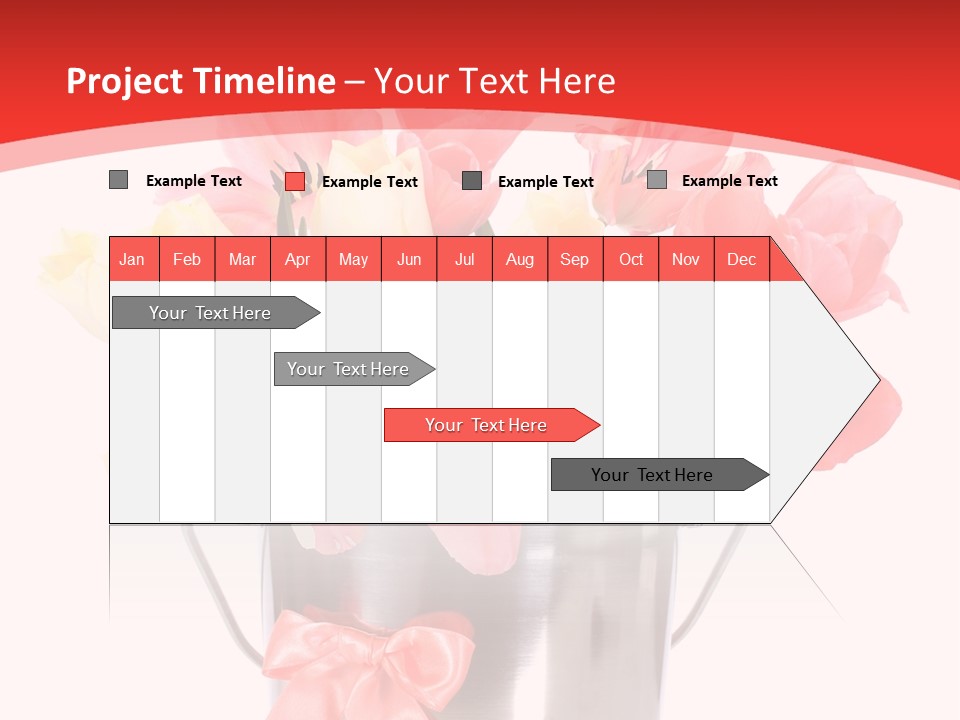 Colour Decorative Floral PowerPoint Template