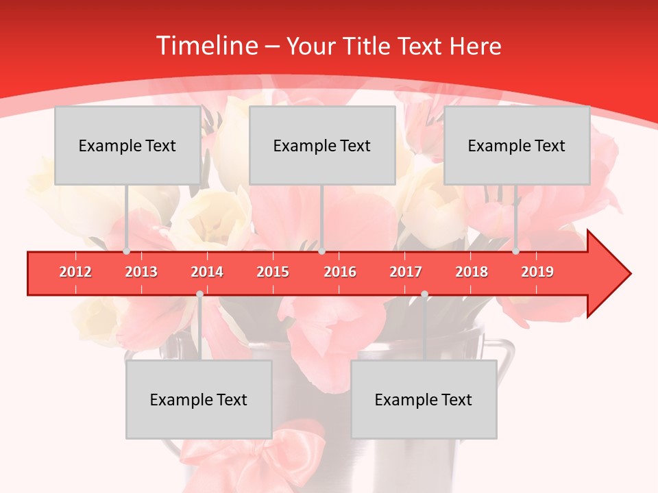 Colour Decorative Floral PowerPoint Template