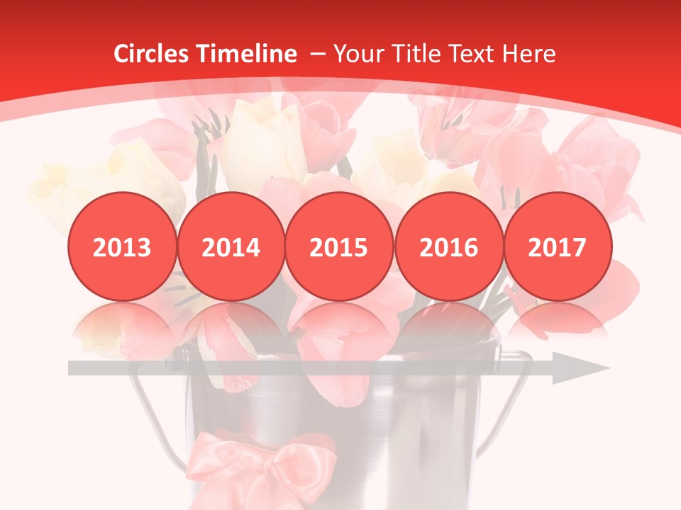 Colour Decorative Floral PowerPoint Template