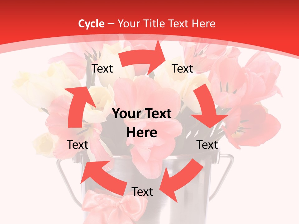 Colour Decorative Floral PowerPoint Template