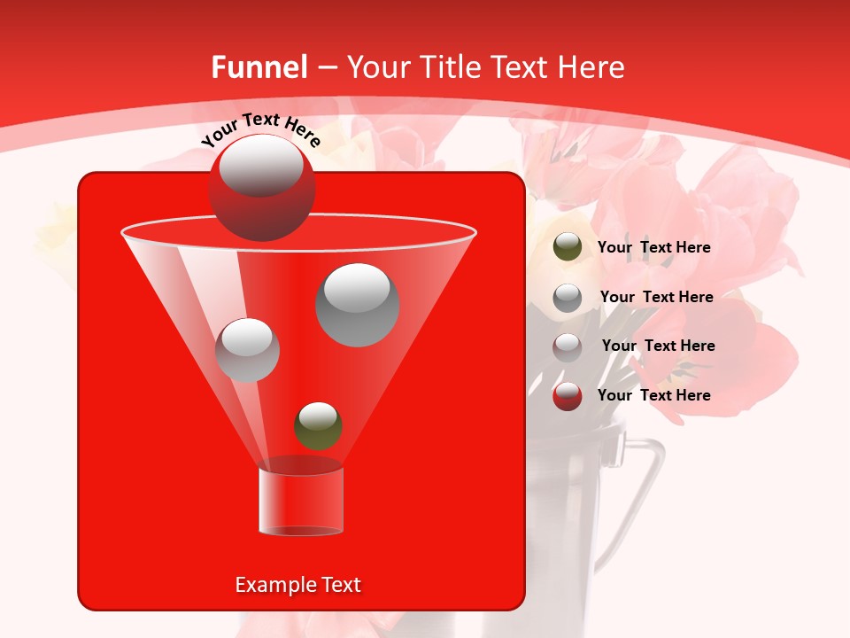 Colour Decorative Floral PowerPoint Template