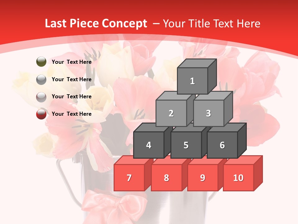 Colour Decorative Floral PowerPoint Template