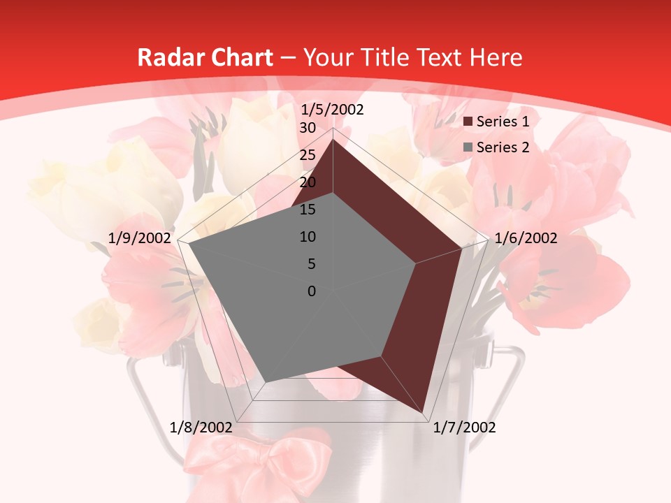 Colour Decorative Floral PowerPoint Template