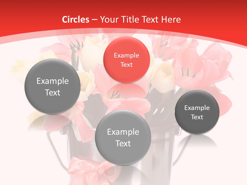 Colour Decorative Floral PowerPoint Template