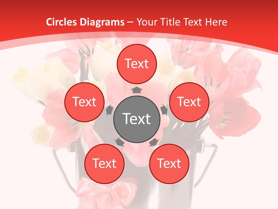 Colour Decorative Floral PowerPoint Template