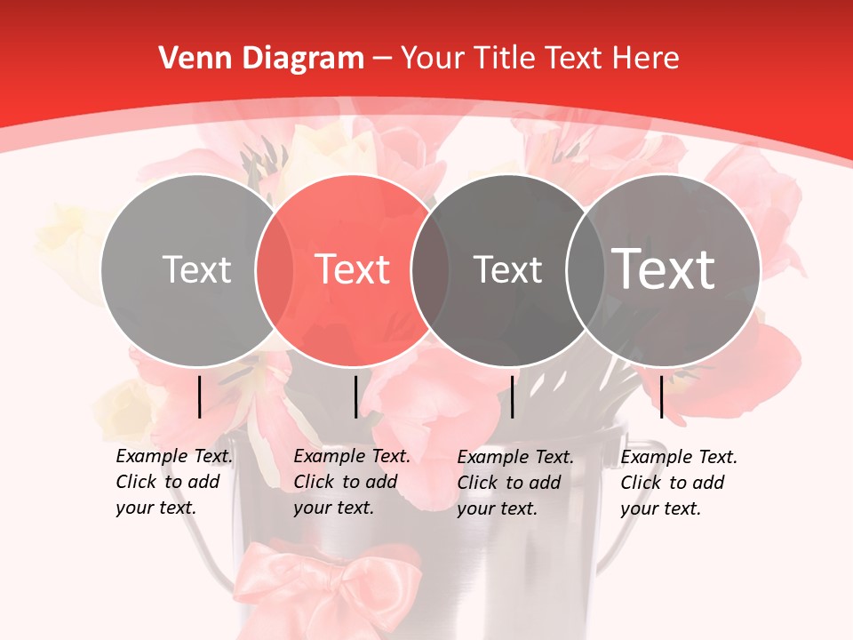 Colour Decorative Floral PowerPoint Template