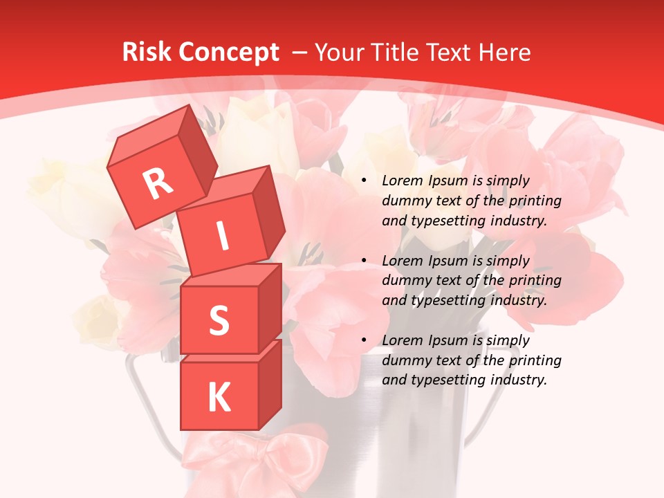 Colour Decorative Floral PowerPoint Template