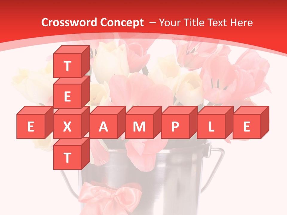 Colour Decorative Floral PowerPoint Template