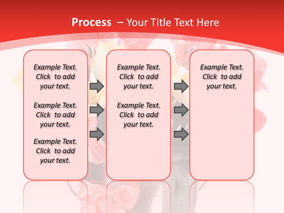 Colour Decorative Floral PowerPoint Template